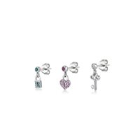 Orecchini Kurshuni Donna in Argento KI257-3Y0YG - KI257-3Y0YG